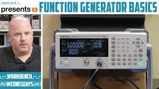 Instrument Basics Function Generator  Workbench Wednesdays [upl. by Jowett]