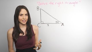 Trigonometry Solving Right Triangles How NancyPi [upl. by Melissa106]