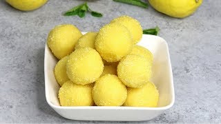 Easy Lemon Truffles 15 Minute Recipe [upl. by Body]