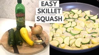 Easy Skillet Zucchini and Yellow Squash [upl. by Freedman72]