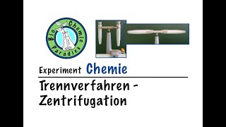 Experiment Chemie – Trennverfahren – Zentrifugation [upl. by Aicenaj]