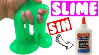 SLIME SIN PEGAMENTO 🚫  Recetas Que SI Funcionan 👍 [upl. by Adnilak]