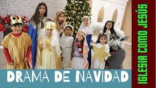 DRAMA DE NAVIDAD 2020  NIÑOS IGLESIA COMO JESÚS [upl. by Lorri970]