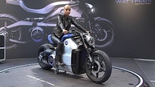 La moto électrique la plus puissante dévoilée au salon du deuxroues  0412 [upl. by Undis]