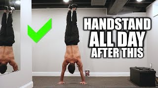 Cant Handstand For Long Exercises You Are Missing [upl. by Yelir]