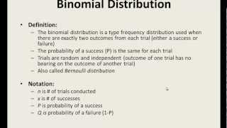 Excel Statistics 11  Binomial Distribution BINOMDIST Function [upl. by Knox]