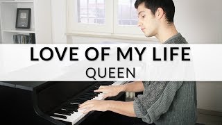 Love Of My Life  Queen  Piano Cover  Sheet Music [upl. by Bloomer]