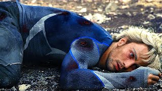 Quicksivers Death Scene  Avengers Age of Ultron 2015 Movie Clip HD [upl. by Adliw]