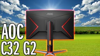 AOC 32 inch Curved Gaming Monitor C32G2 [upl. by Nagem]