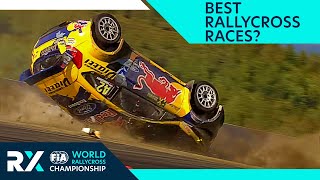 BEST of RALLYCROSS World RX crashes epic overtakes roll overs spins and more [upl. by Elora]