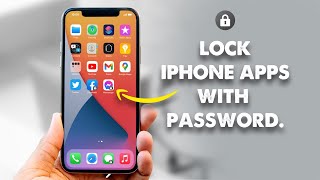 How To Lock iPhone Apps With Passcode [upl. by Athalee361]