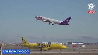 🔴 LIVE from Chicago OHare International Airport ORD [upl. by Neyu]