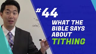 What Does the Bible REALLY Say About Tithe amp Tithing  Beginners Discipleship 44  Dr Gene Kim [upl. by Inerney]