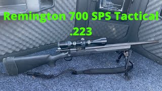 Remington 700 SPS Tactical 223 review and shooting [upl. by Marleen]