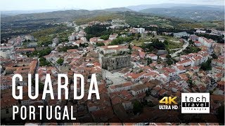 4K Guarda  Portugal Drone View [upl. by Nairbo888]