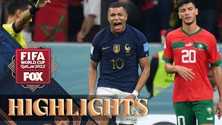 France vs Morocco Highlights  2022 FIFA World Cup  Semifinals [upl. by Cristoforo]