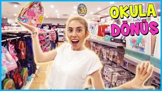 Okula Dönüş 2019 Kırtasiye Alışverişi Back to School Dila Kent [upl. by Brynne901]