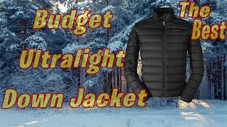 Budget Ultralight Down Jacket Review  Ultralight Gear Reviews  Eddie Bauer Down Jacket [upl. by Hanoj]