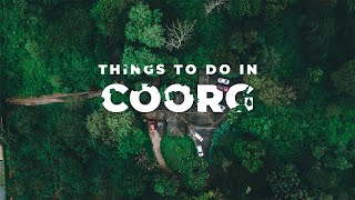 COORG TOUR GUIDE  Top Places to Visit [upl. by Hameerak]