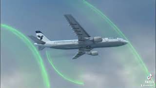 Iran Air flight 655  Crash animation [upl. by Dorotea]