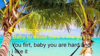 Vamos pa la playa letra lyrics [upl. by Inavoig]