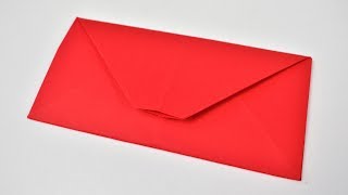 COMO HACER UN SOBRE DE PAPEL DE CARTA PASO A PASO FACIL Y RAPIDO ORIGAMI FACIL [upl. by Jadd]