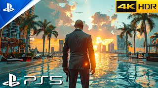 MIAMI PS5 Immersive ULTRA Realistic Graphics Gameplay 4K60FPS Hitman 2 [upl. by Adnocahs240]