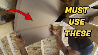 How To Install Insulation Stops Baffles [upl. by Yelrihs]