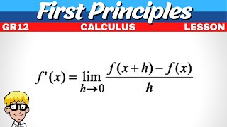 First Principles Calculus Grade 12 [upl. by Saideman]