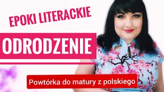 Renesans epoki literackie Powtórka do matury z polskiego [upl. by Scot528]