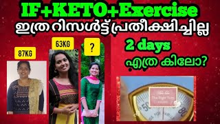 KetoIntermittent fastingexercise malayalam [upl. by Asoral]