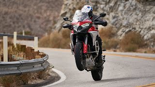 Is Ducati’s Multistrada V4 the Fastest AdventureTouring Bike [upl. by Endaira]