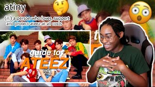 A GUIDE TO ATEEZ‼️ First time EVER reacting to ATEEZ 🤯 [upl. by Atiuqram375]