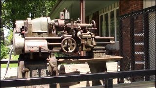 South Bend 13quot Lathe  Unloading From The Trailer [upl. by Nolrac577]