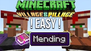 Minecraft 114 Easy Mending Books Tutorial [upl. by Zeitler215]