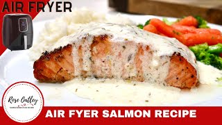 Air Fryer Salmon Recipe  How to make Salmon in an Air Fryer [upl. by Matland]