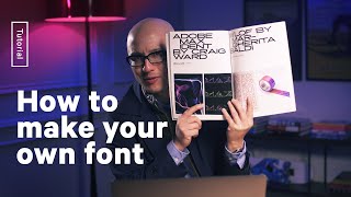 How To Make A Custom Font Using Fontself [upl. by Eirrem]