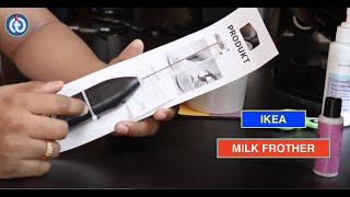 IKEA MILK FROTHER Review amp Battery Installation [upl. by Etna]