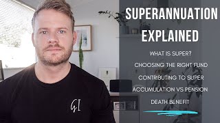 Superannuation in Australia explained  Super in 2021 [upl. by Huntlee]