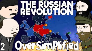 The Russian Revolution  OverSimplified Part 2 [upl. by Merrel]