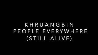 Khruangbin  People Everywhere still alive  BACKING TRACK no guitar [upl. by Estelle]