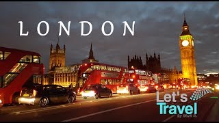 London  City Tour 4K  Lets Travel [upl. by Alilak]