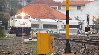 Kereta Api Indonesia II Video Compilation of Indonesian Train [upl. by Asta]