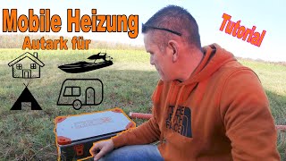 Heatbox  Mobile Heizung für Camping im Winter Tutorial [upl. by Ripleigh]