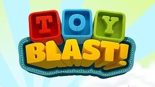 Toy Blast by Peak Games iPhone 6S Gameplay [upl. by Keelby]