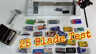 25 Razor Blades durability tested [upl. by Erving]