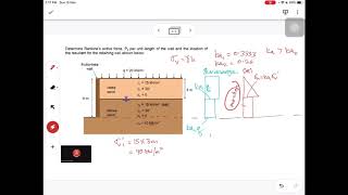 Exercise on Lateral Earth Pressure Rankine [upl. by Rogerio]