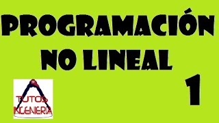 🎢 Programacion no lineal [upl. by Noiroc]