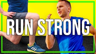 12 Minute Strength Workout for Runners INJURY PREVENTION [upl. by Beekman813]