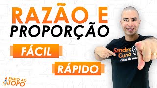 FÁCIL e RÁPIDO I RAZÃO E PROPORÇÃO [upl. by Itida]